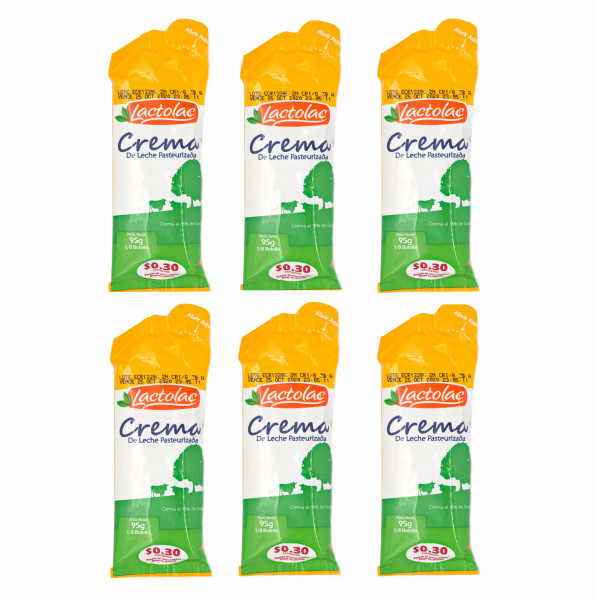 CREMA LACTOSA SIX PACK